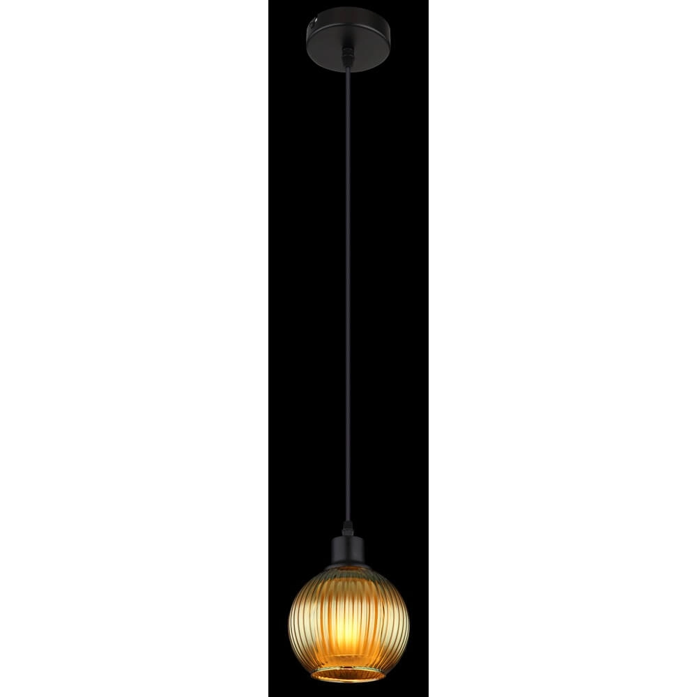 Pendelleuchte Zumba grünes Glas Ø 15cm Globo 9007371458813