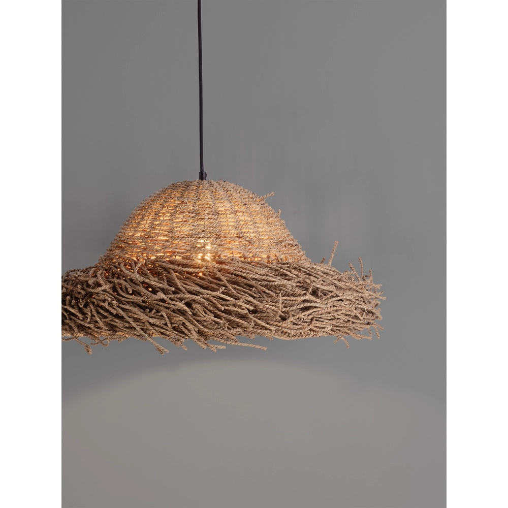 Natürliche Pendelleuchte Natu Ø 65cm Lyora 5212017452870