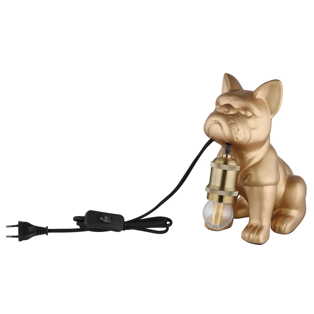 Tischlampe Dogo Hundegold Globo 9007371566327