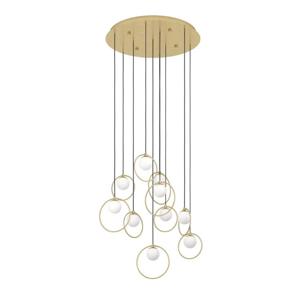 Goldene Hängelampe Portocolom Ø 58cm Stars of Light 9008606270583