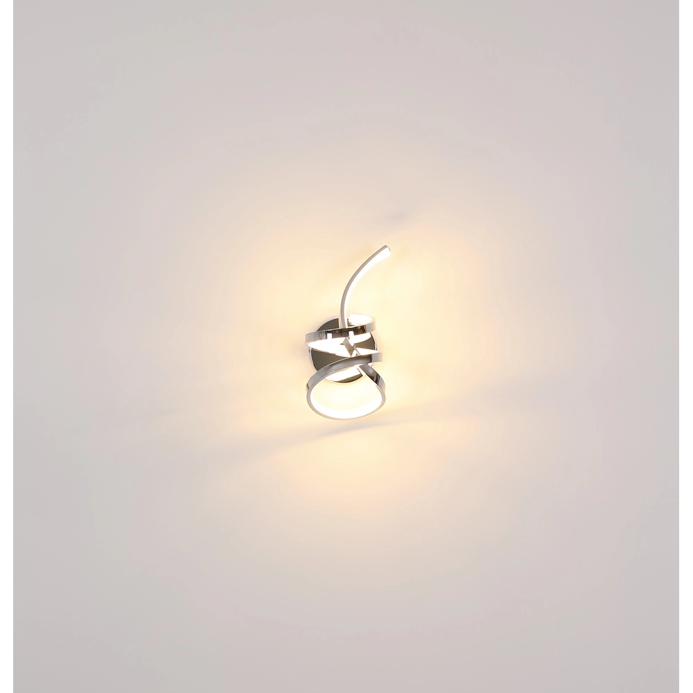 Curl-Wandlampe Iduna Gold Globo 9007371510429