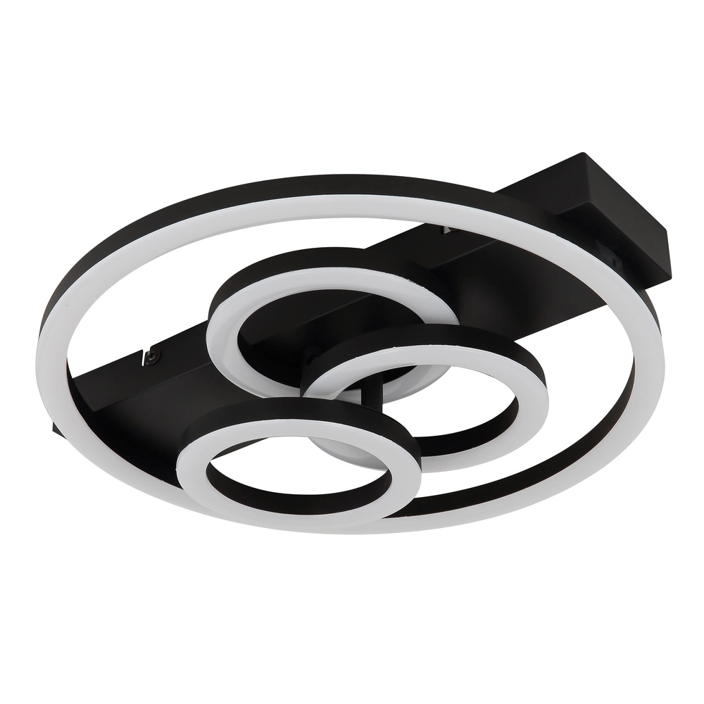 Schwarze Deckenlampe Darryl I Konstruktion Globo 9007371487295