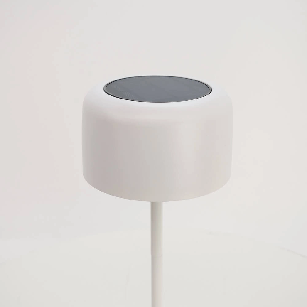 Schlanke Tischleuchte Roccanova Solar White mit USB Eglo 9008606355044