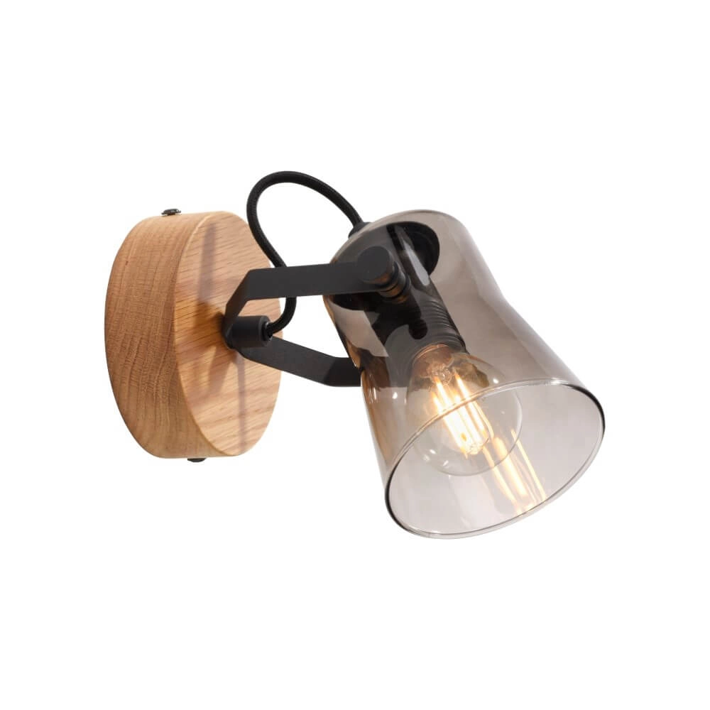 Wandleuchte Green Langstrom Holz Just Light 4043689994860