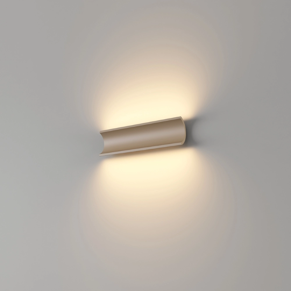 Indirekte Wandlampe Malibu Auf-runter – Champagner