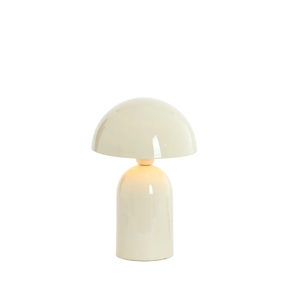 Pilztischlampe Tolima Glanzcreme – Ø 23 cm Light & Living 8717807807788