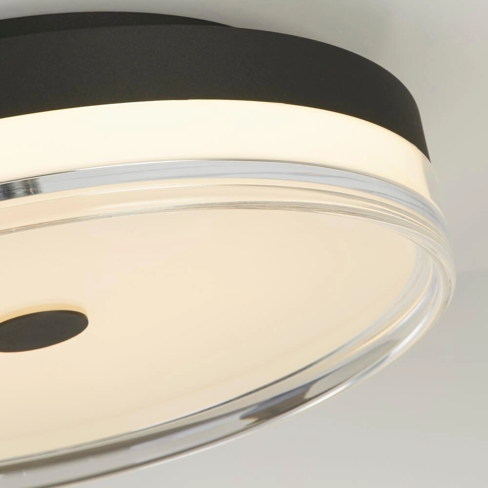 Deckenlampe Cyprus Ø 40cm schwarz Searchlight 5053423273716