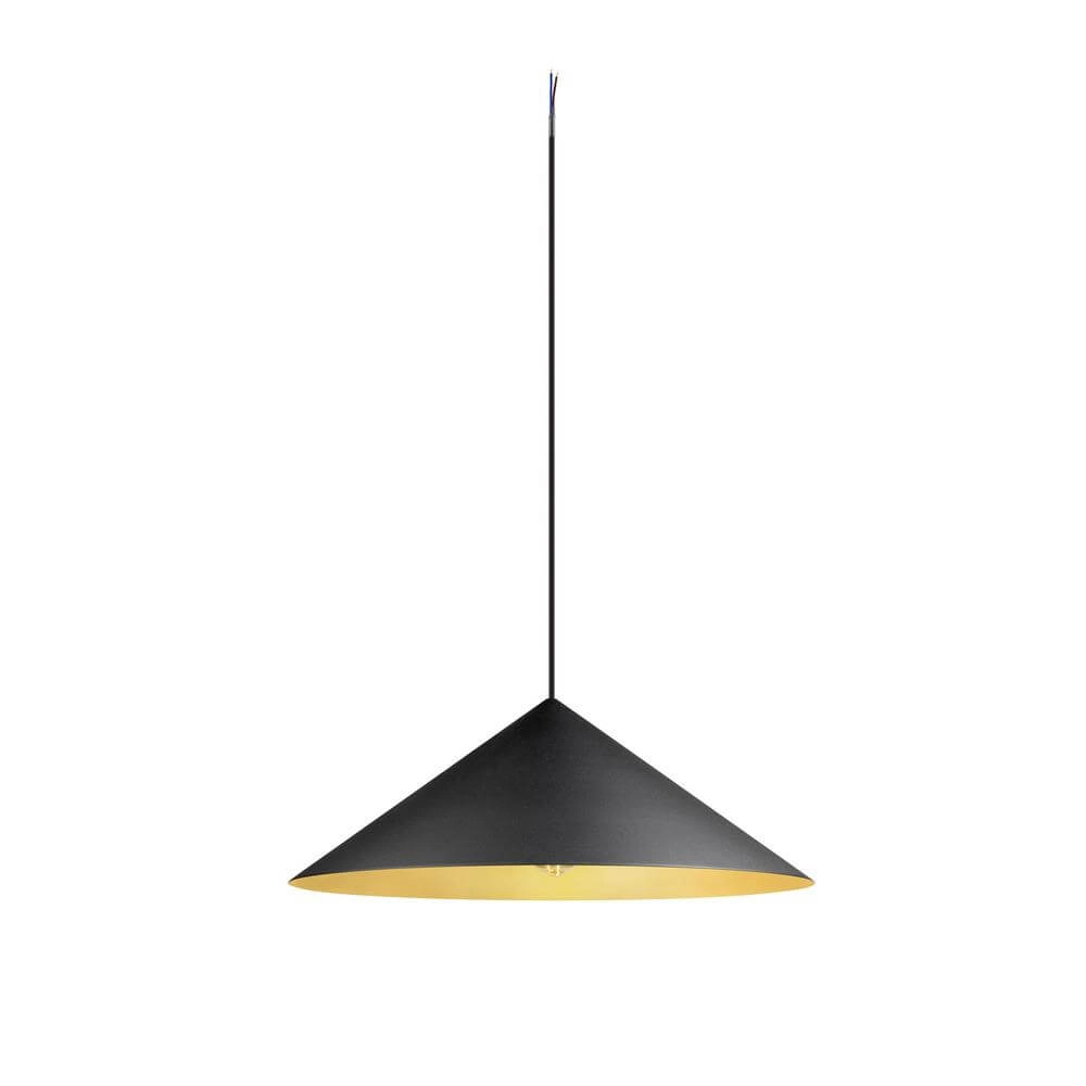 Pendelleuchte Magico 55 schwarz mit gold Ø 55cm