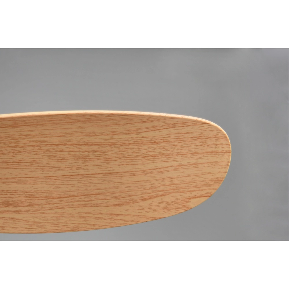 Weißer Fächer Flen mit Holzoberseiten Ø 108 cm Trio 4017807689297