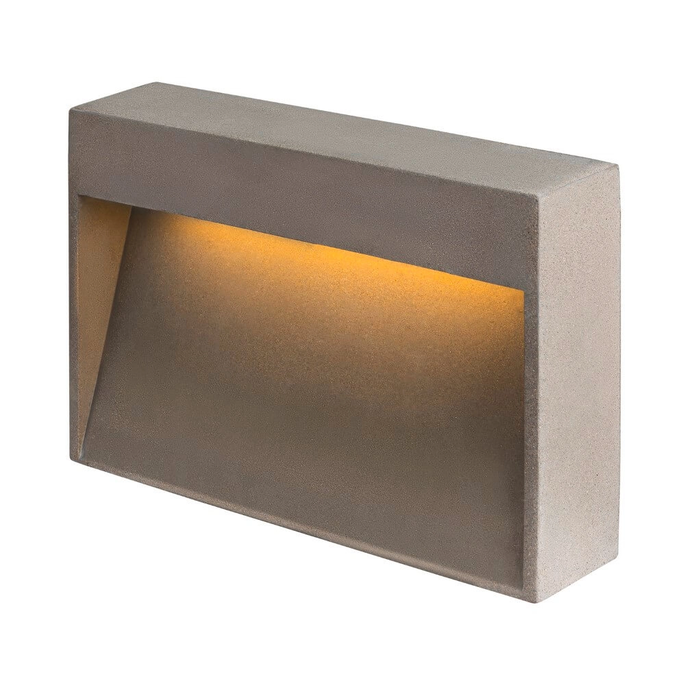 LED-Wandleuchte Concreto M aus Beton