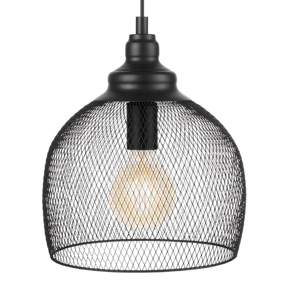 Pendelleuchte Straiton 28cm 28 cm schwarz Eglo 9002759497361