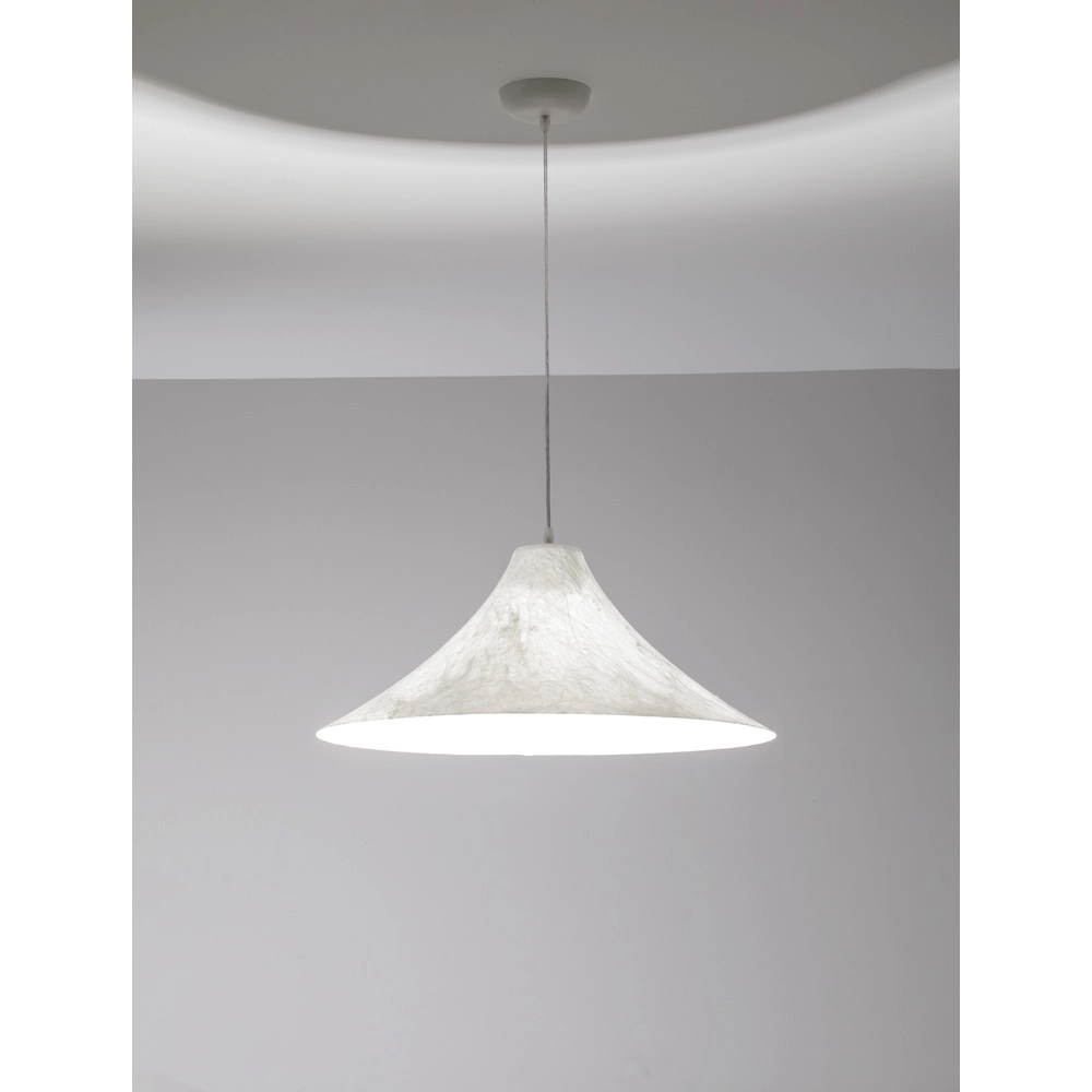 Pendelleuchte Oket weiß Ø 65cm Lyora 5212017468086
