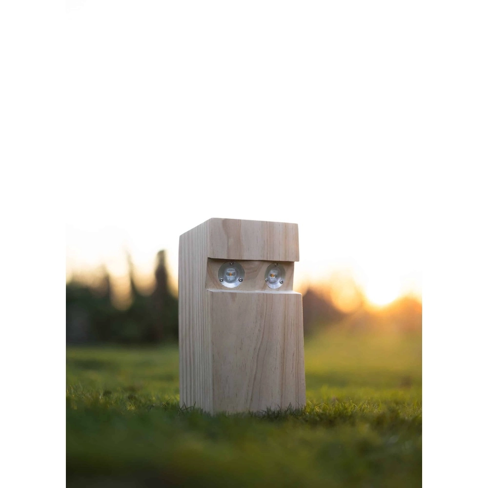 Holzwegbeleuchtung Pallina Eiche – 20 cm – 2700.000 km Timberlab 8716803513914
