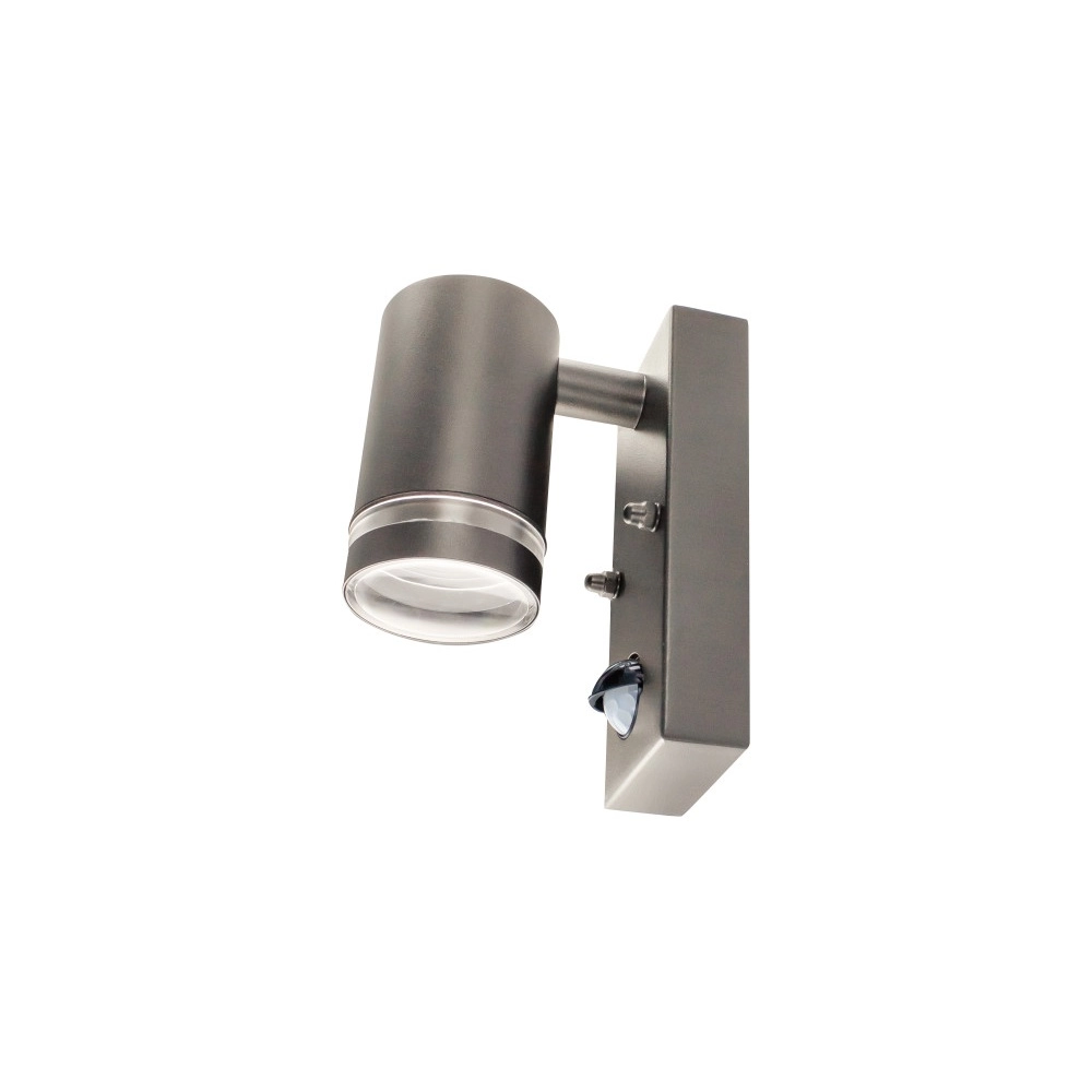 Wandscheinwerfer mit Sensor Opden Anthrazit – 1x GU10 Lyora 5055788294825