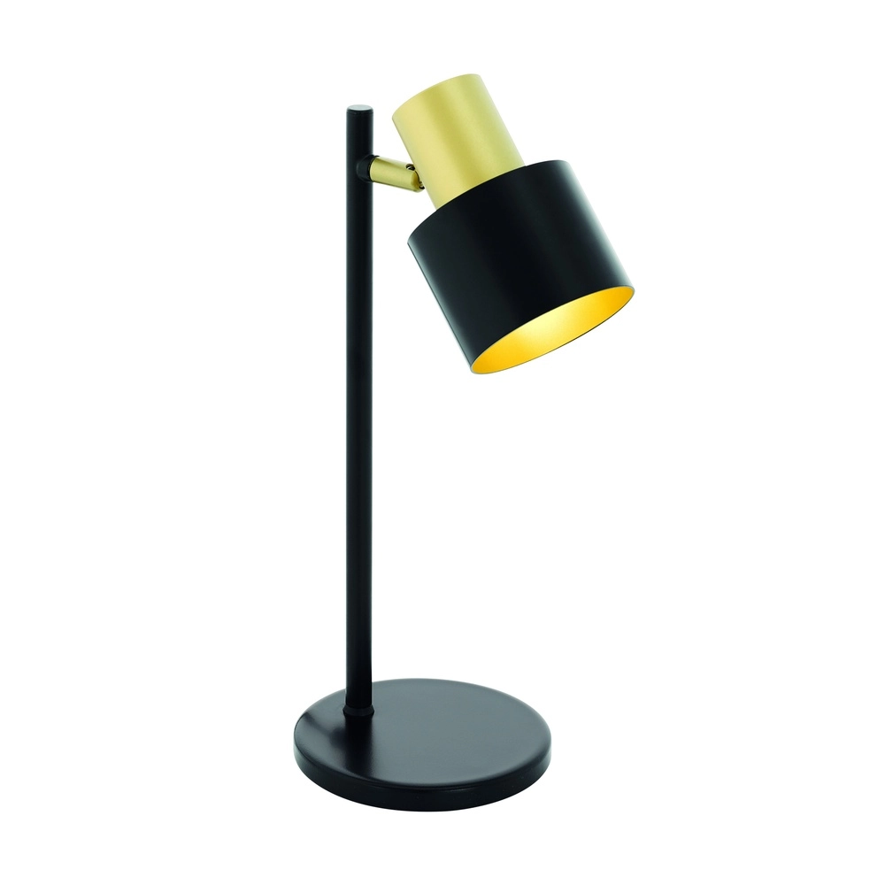 Moderne Tischlampe Fiumara Schwarz mit Gold Eglo 9002759793753