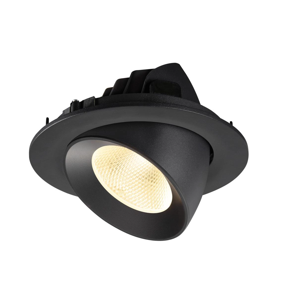 Einbau-Strahler Numinos Gimble L Schwarz/Chrom 3000K - 20gr SLV 4024163310314