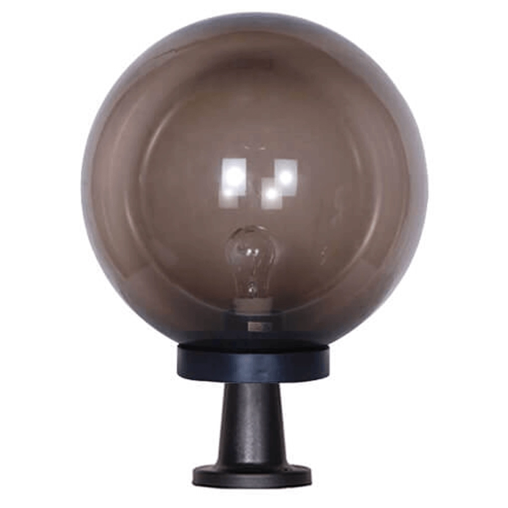 Globus-Leuchte Bolano 58cm. Sockel getönt