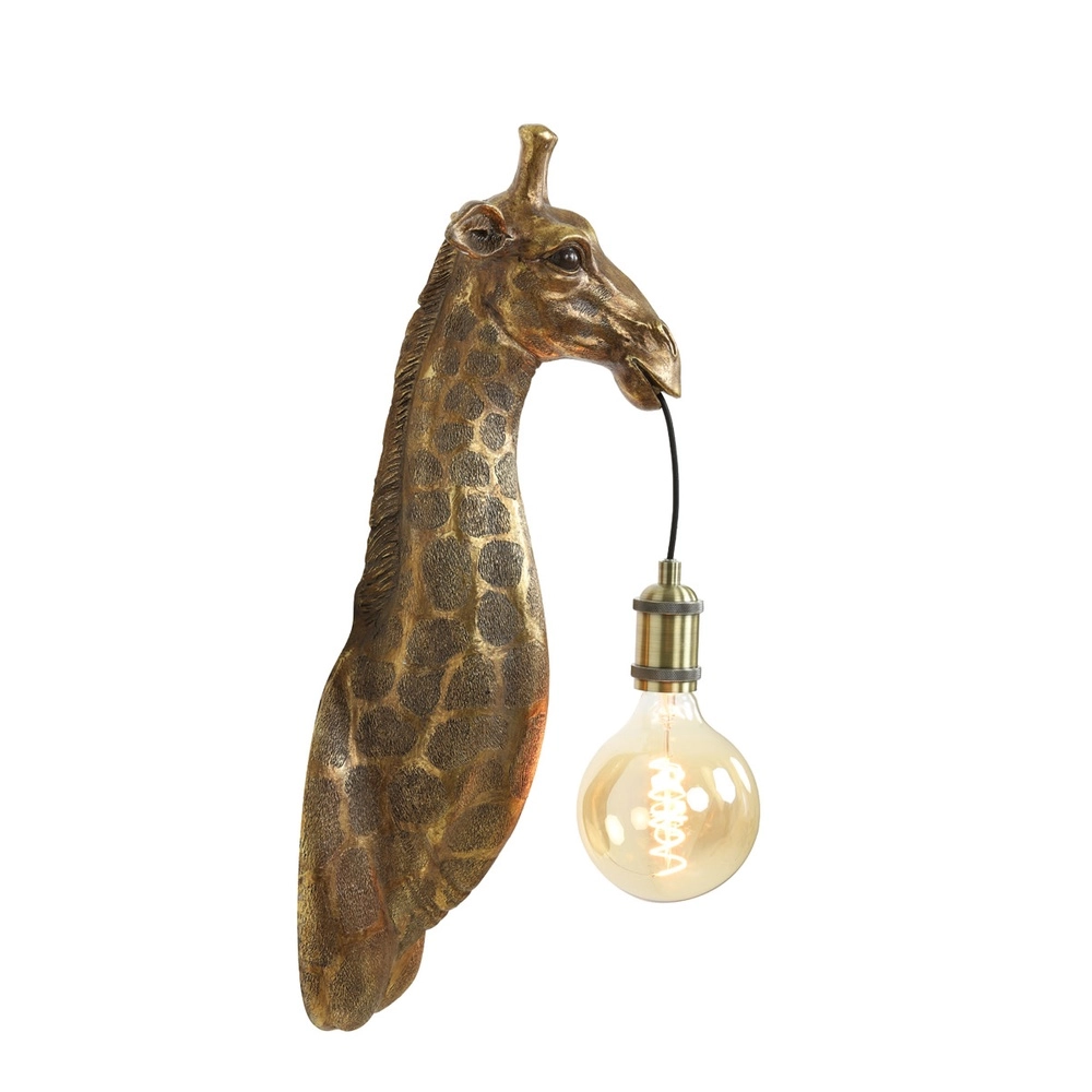Wandlampe Giraffe Bronze Light & Living 8717807607937