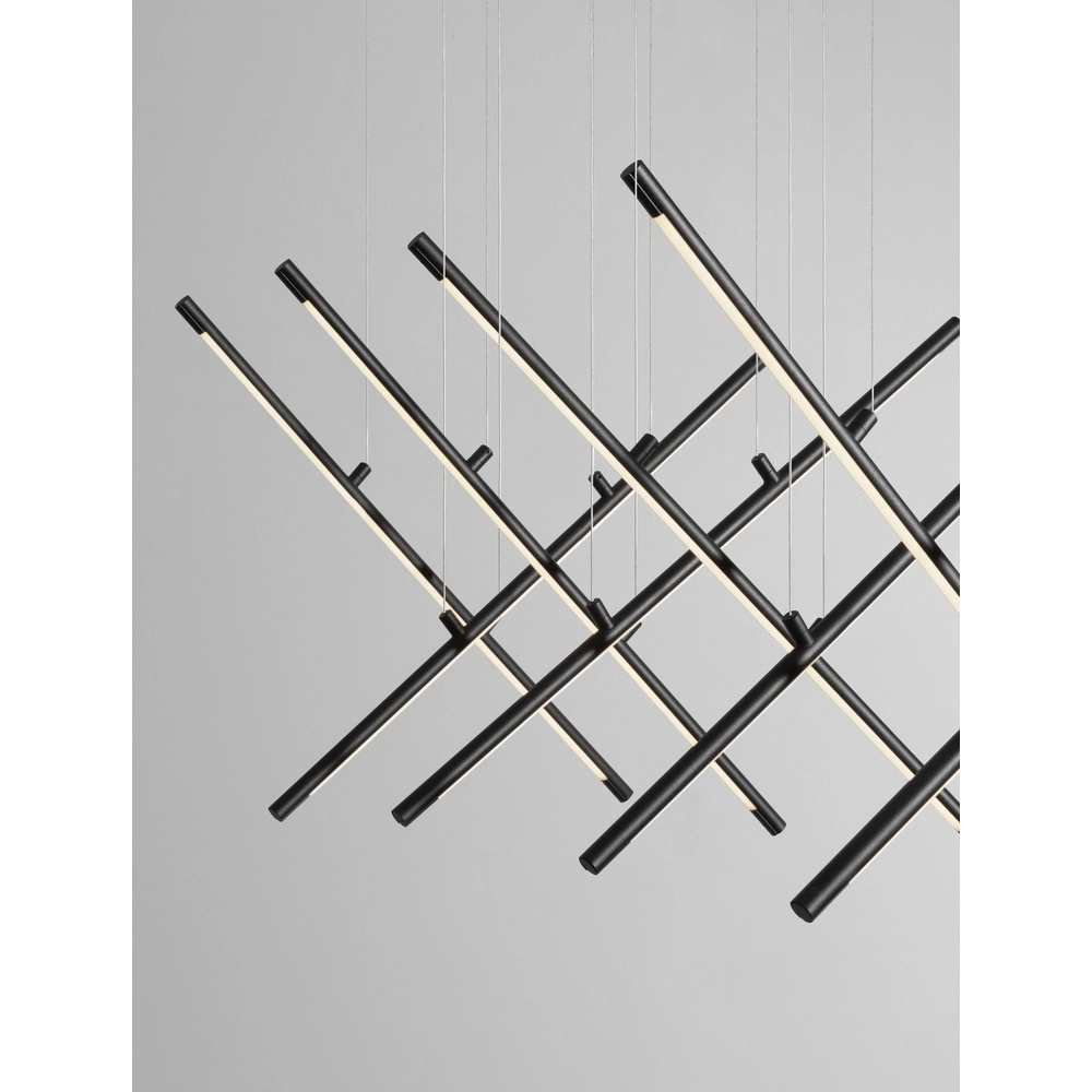 Design-Pendelleuchte Elettra schwarz Lyora 5212017446084