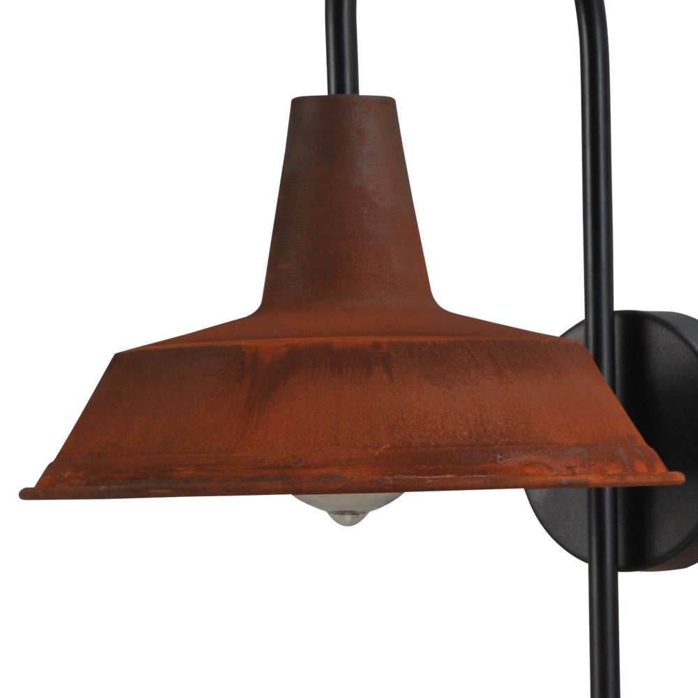 Rostbraune Wandleuchte Industria Masterlight 8718121235974
