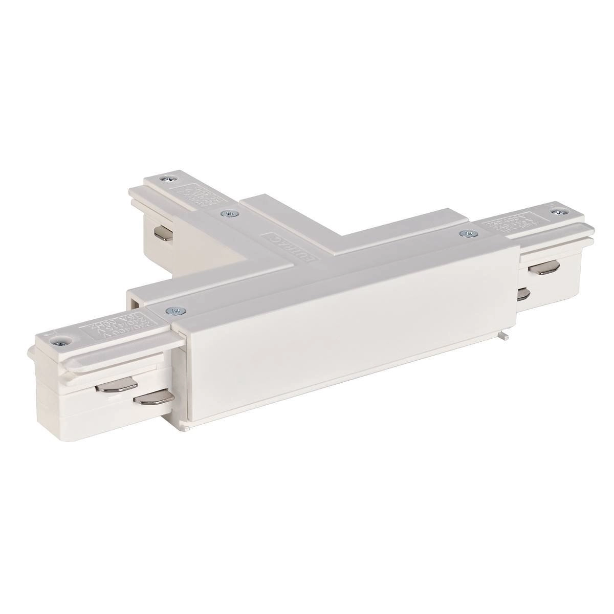 3 Phasen T-Connector 2 Erde links weiß