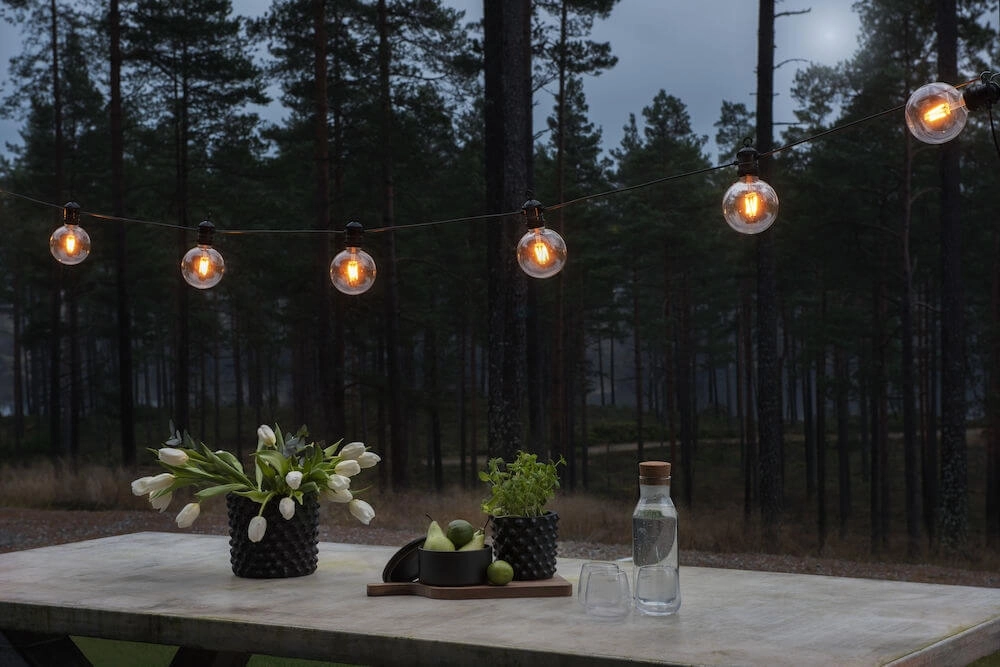 Partylight Globuskugeln 4,5m KonstSmide 7318302393861