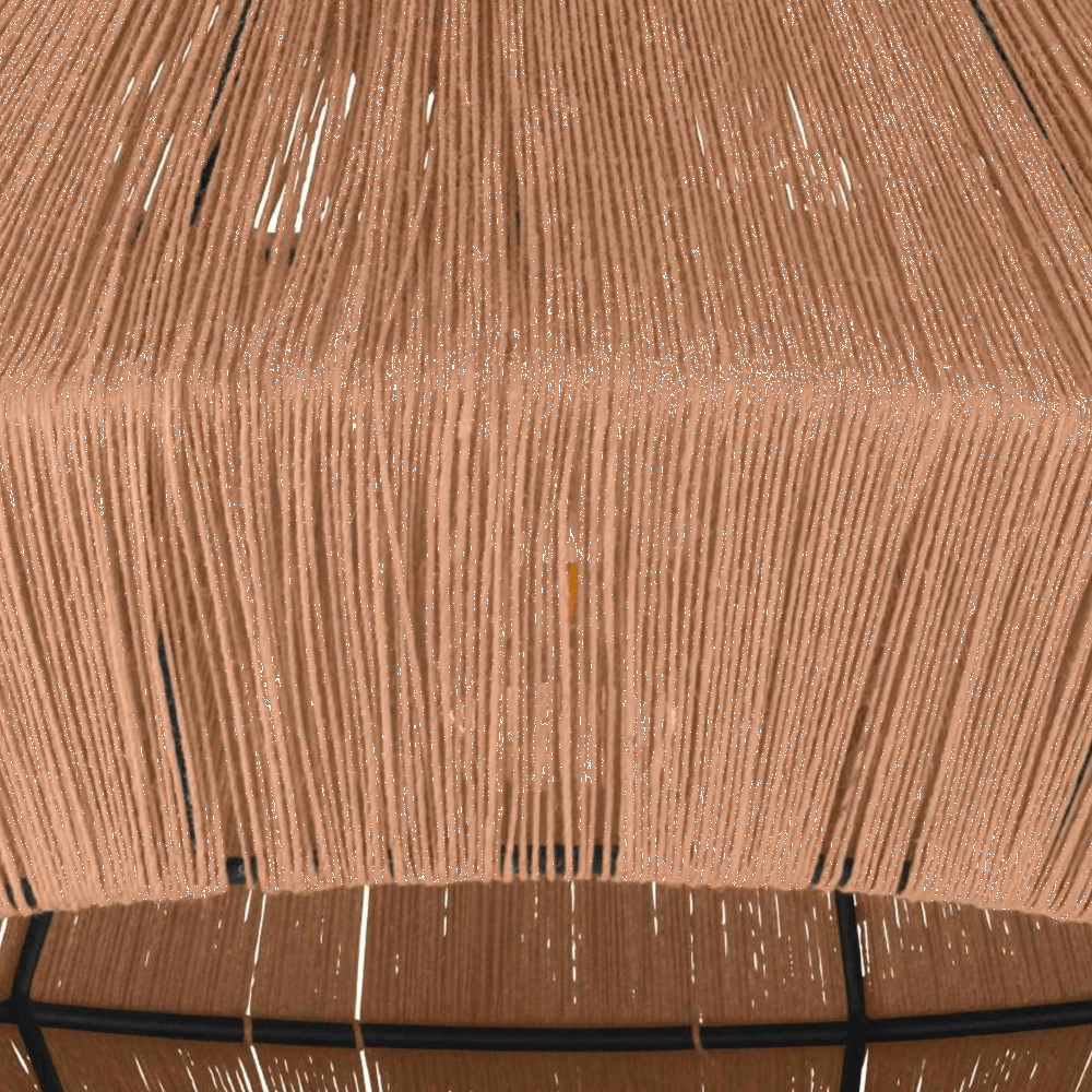 Deckenleuchte aus Rattan Alderney Ø 48cm Eglo 9002759437848