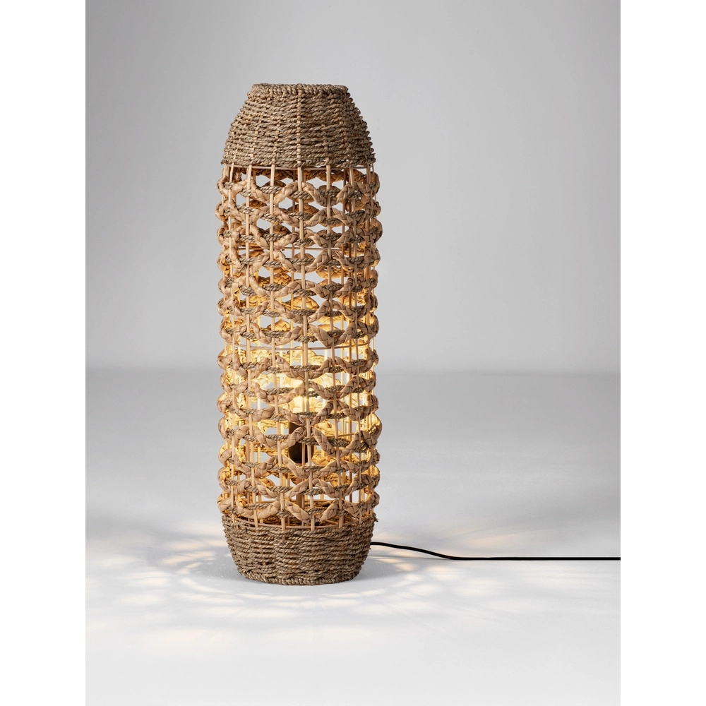 Stehlampe Elma braun Ø 23cm