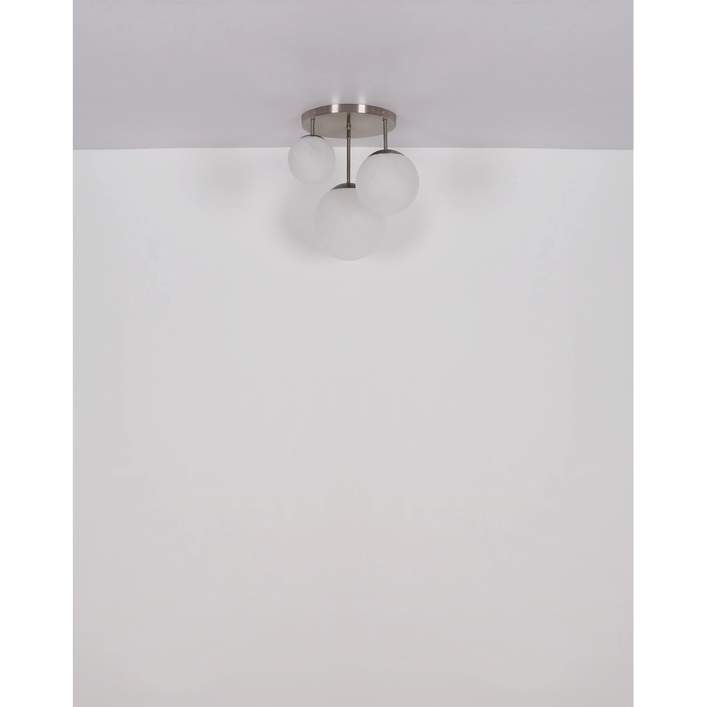 Deckenlampe Kop Nickel Globo 9007371519996