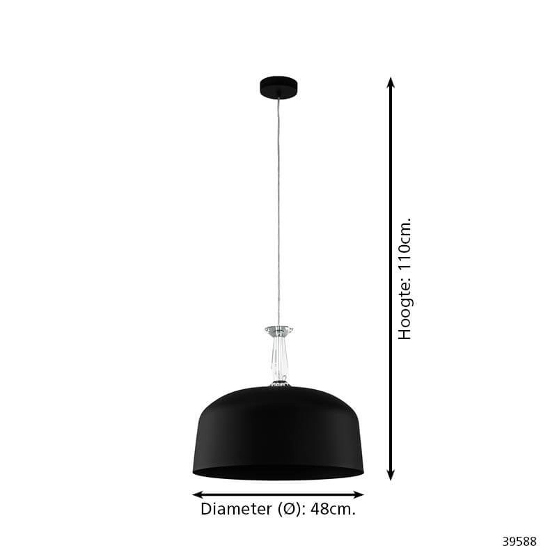Design-Hängelampe Monte Fuerte Schwarz Stars of Light 9002759395889