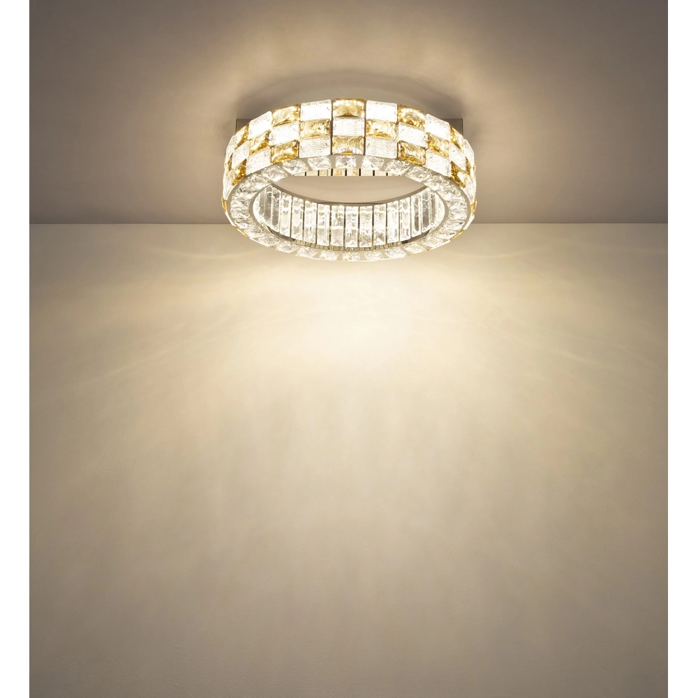 Deckenlampe Lidia Ø 40cm Chrom Globo 9007371580095