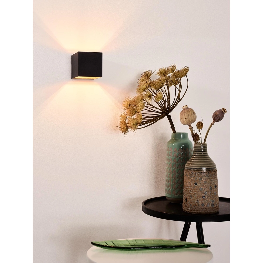 Design-Wandspot Devi Quadratschwarz Lucide 5411212092274
