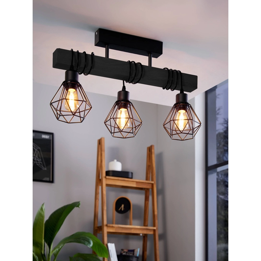 Landdeckenlampe Townshend 5 3-Licht Eglo 9002759307516