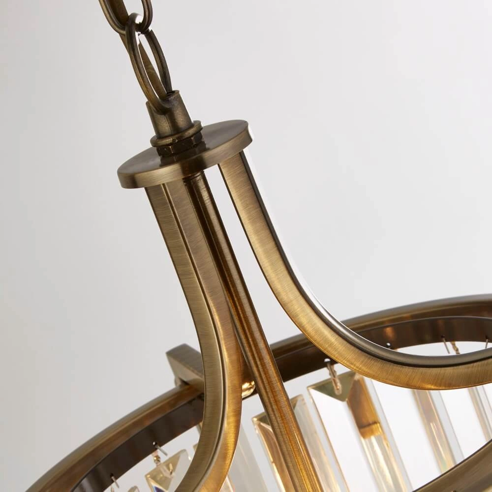 Klassische Hängelampe Victoria Ø 26cm Searchlight 5053423187099