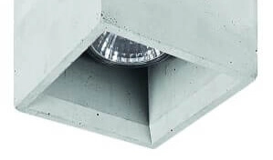 Quadratischer Deckenstrahler Bold Beton Lyora 5903139938891
