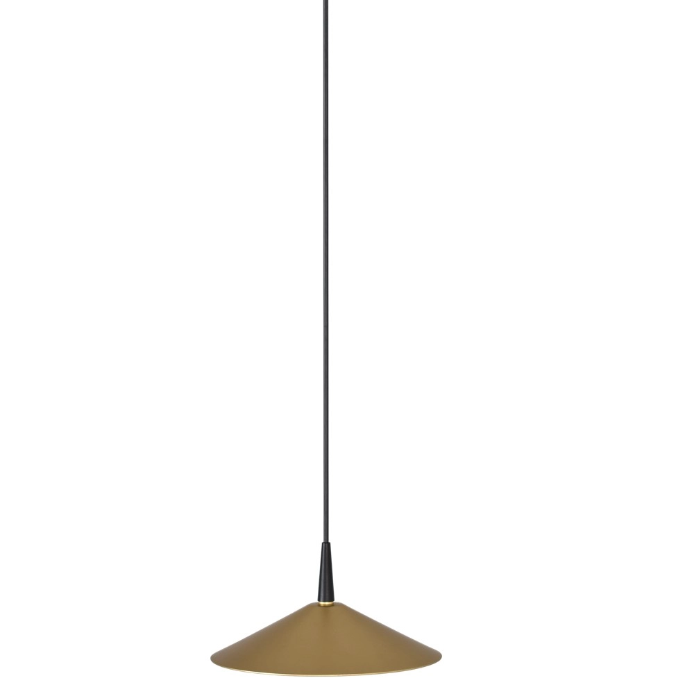 Design-Pendellampe Ceppo Schwarz mit Gold Ø 18 cm Masterlight 8718121357683
