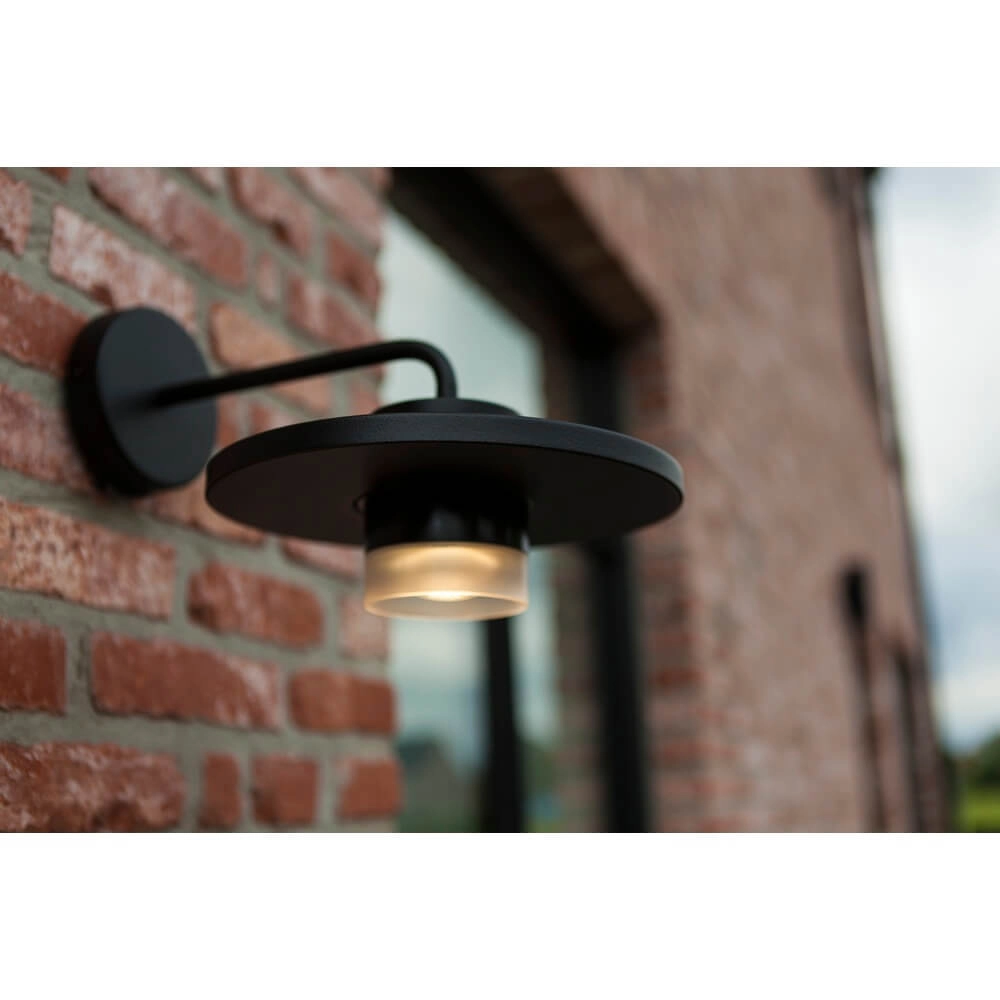 Stabile LED-Lampe Plato schwarz Lutec 6939412016344