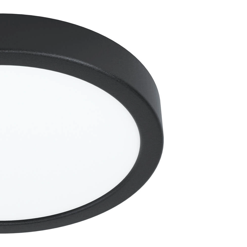 LED-Deckenlampe Fueva 5 16,5 W - 4000K - Ø21CM schwarz Eglo 9002759992347