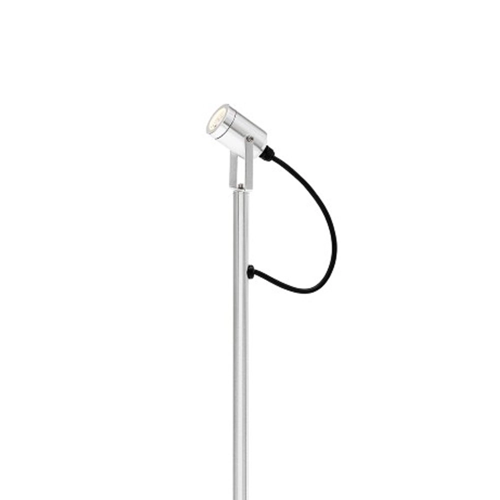 LED Gartenspot Monza 107 cm – 3000 K Metallic-Grau KonstSmide 7318307970005
