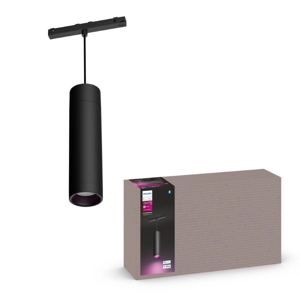 Hue Perifo - White and color Verlängerungs-Hängelampe schwarz Philips 8719514407480