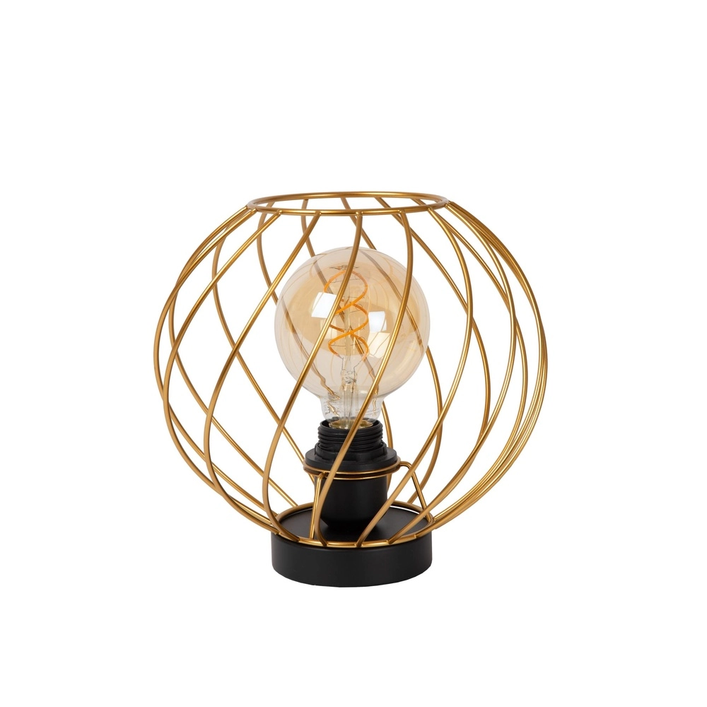 Tischlampe Danza Ø 25cm Gold
