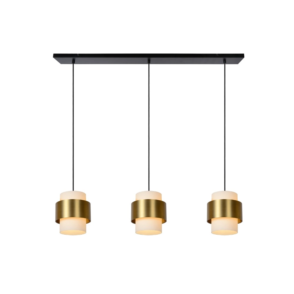 Moderne Pendellampe Firmin 3-Licht