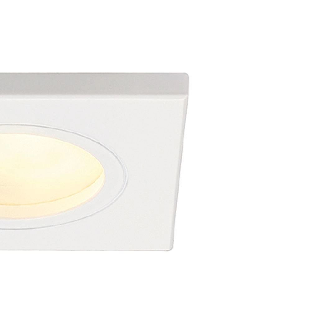Einbaustrahler Dolix Out GU10 Square für außen weiß SLV 4024163194860