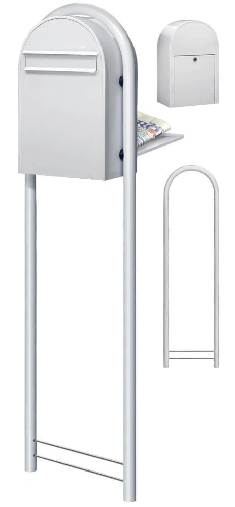 Briefkasten Classic B 9016 Weiß Bobi 6417237006073