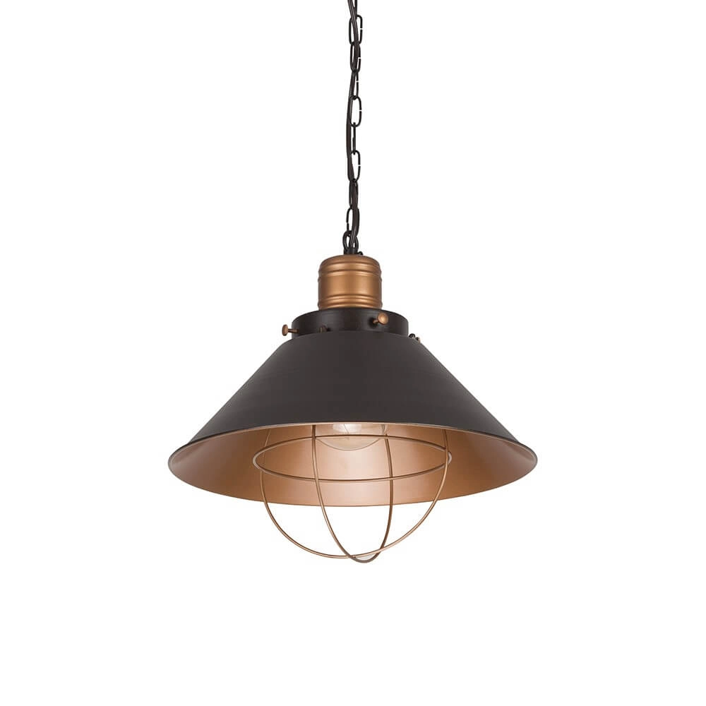 Ländliche Hängelampe Garret Ø 34cm