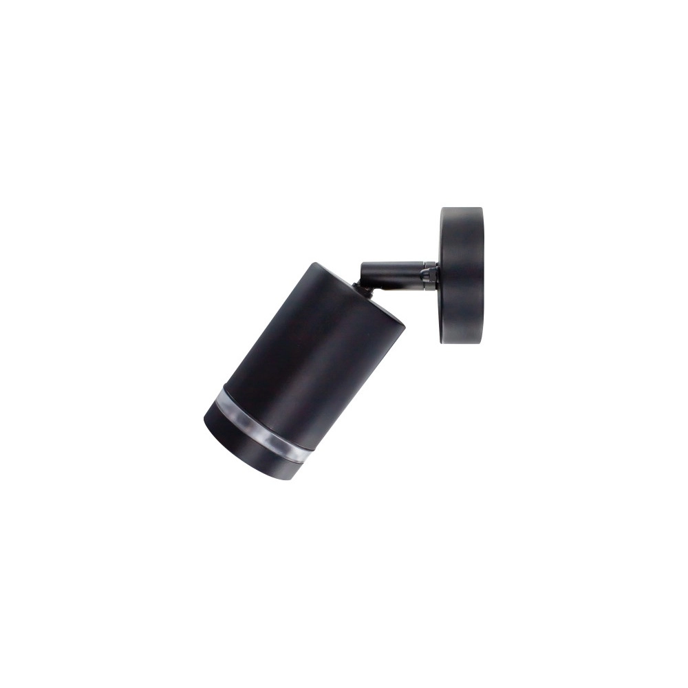 Richtungswand-Spot Opden Schwarz – 1x GU10 Lyora 5055788285731