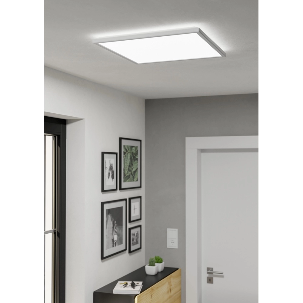 Deckenlampe im Badezimmer Rovito Quadrat – Weiß – 50x50 cm Eglo 9008606329960