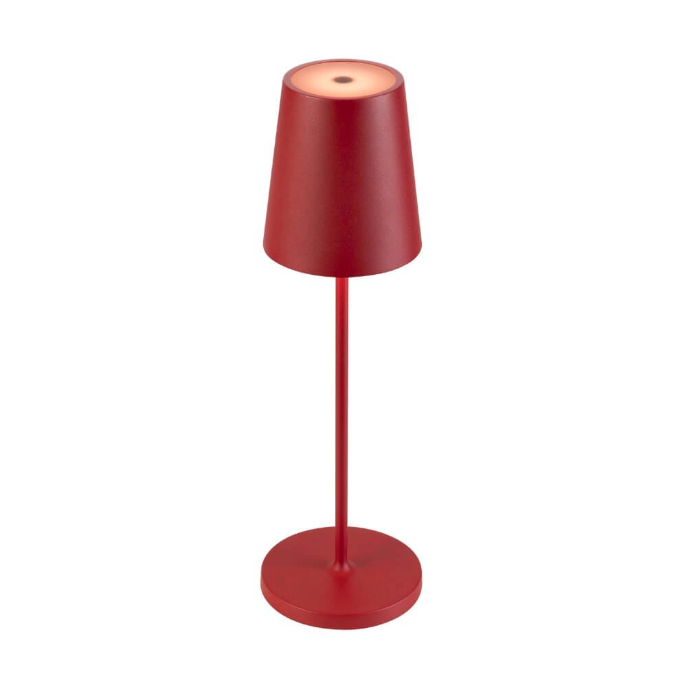 Tischlampe für den Außenbereich Vinolina Two rot - wiederaufladbar SLV 4024163288316