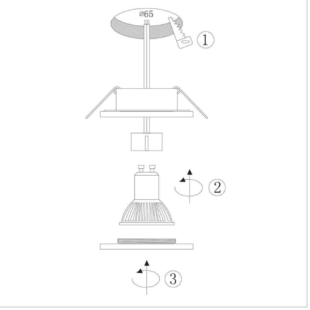 Strahler Pelite spot grau Steinhauer 8712746130096