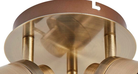 Antiker Badezimmerstrahler Samson Bronze Searchlight 5053423096759